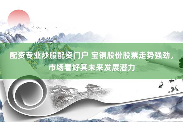 配资专业炒股配资门户 宝钢股份股票走势强劲，市场看好其未来发展潜力