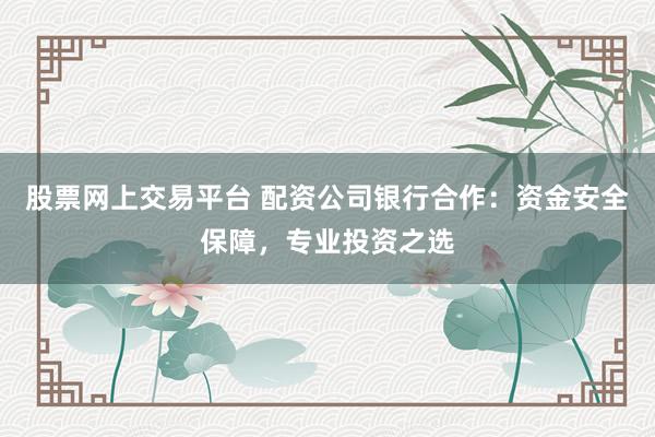 股票网上交易平台 配资公司银行合作：资金安全保障，专业投资之选